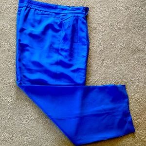 Adrianna Papell lined trousers in 100% silk